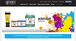 Desktop Screenshot of demcoencouleurs.com
